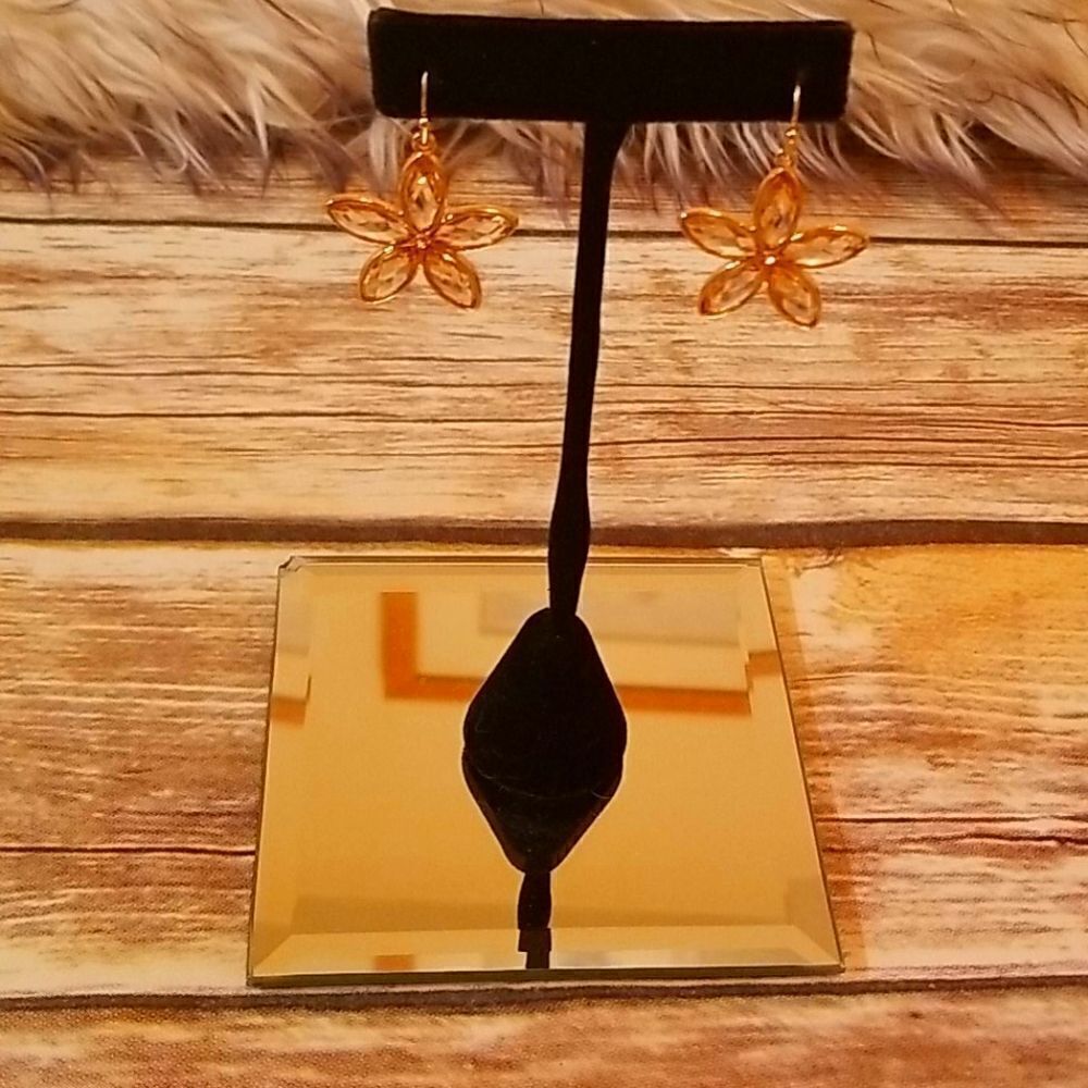 LOFT Dangling Flower Earrings NWT
